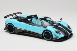 Pagani Zonda Uno Carbon Light Blue Almost Real 1:18 850630001 Diecast — photo 6 of 8