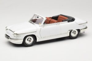 Panhard PL17 Cabriolet White Solido 1:18 8174 Diecast