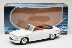 Panhard PL17 Cabriolet White Solido 1:18 8174 Diecast — photo 8 of 8