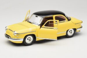 Panhard PL17 Yellow Solido 1:18 8173 Diecast — photo 2 of 8