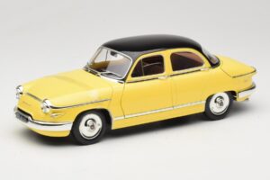 Panhard PL17 Yellow Solido 1:18 8173 Diecast