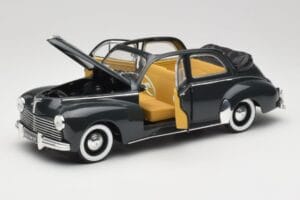 Peugeot 203 Cabriolet Black Solido 1:18 8156 Diecast — photo 2 of 8