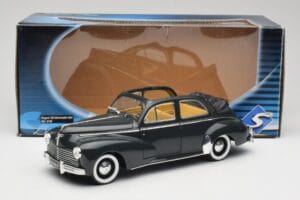 Peugeot 203 Cabriolet Black Solido 1:18 8156 Diecast — photo 8 of 8