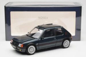 Peugeot 205 GTI 1.9 Magic Sorrento Green Norev 1:18 184859 Diecast — photo 8 of 8