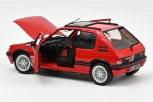 Peugeot 205 GTi 1.9 PTS Deco Vallelunga Red Norev 1:18 184846 Diecast — photo 2 of 3