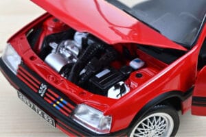 Peugeot 205 GTi 1.9 PTS Deco Vallelunga Red Norev 1:18 184846 Diecast — photo 3 of 3