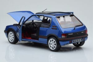 Peugeot 205 GTi 1.9 With Window Roof Miami Blue Norev 1:18 184844 Diecast — photo 5 of 8