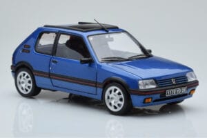 Peugeot 205 GTi 1.9 With Window Roof Miami Blue Norev 1:18 184844 Diecast — photo 6 of 8