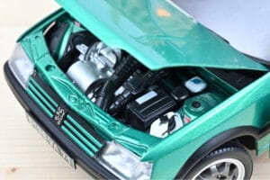 Peugeot 205 GTi Griffe With Window Roof Green Norev 1:18 184847 Diecast — photo 3 of 3