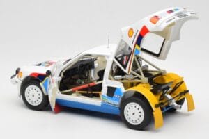 Peugeot 205 T16 #2 A. Vatanen / T. Harryman Rally Monte Carlo 1985 Norev 1:18 184864 Diecast — photo 5 of 8