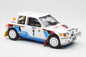 Peugeot 205 T16 #2 A. Vatanen / T. Harryman Rally Monte Carlo 1985 Norev 1:18 184864 Diecast — photo 6 of 8