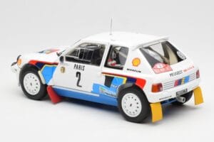 Peugeot 205 T16 #2 A. Vatanen / T. Harryman Rally Monte Carlo 1985 Norev 1:18 184864 Diecast — photo 7 of 8