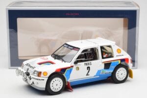 Peugeot 205 T16 #2 A. Vatanen / T. Harryman Rally Monte Carlo 1985 Norev 1:18 184864 Diecast — photo 8 of 8