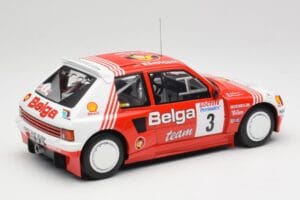Peugeot 205 T16 #3 B. Darniche / A. Mahe Rally Ypres 1985 IXO 1:18 18RMC135 Diecast — photo 2 of 6