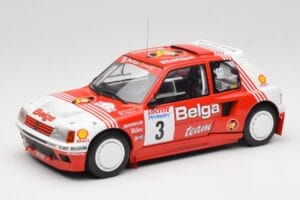 Peugeot 205 T16 #3 B. Darniche / A. Mahe Rally Ypres 1985 IXO 1:18 18RMC135 Diecast