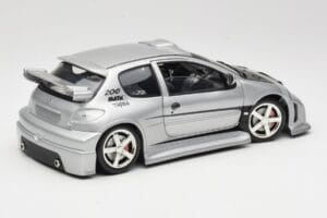 Peugeot 206 MTK Silver Solido 1:18 1817 Diecast — photo 3 of 8