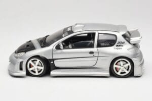 Peugeot 206 MTK Silver Solido 1:18 1817 Diecast — photo 4 of 8