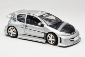 Peugeot 206 MTK Silver Solido 1:18 1817 Diecast — photo 6 of 8