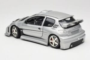 Peugeot 206 MTK Silver Solido 1:18 1817 Diecast — photo 7 of 8