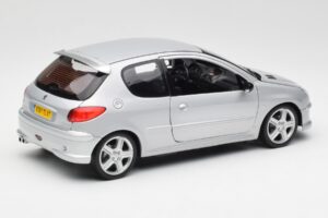 Peugeot 206 RC Aluminium Silver Norev 1:18 184726 Diecast — photo 3 of 8