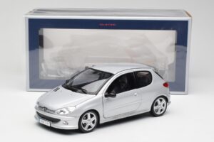 Peugeot 206 RC Aluminium Silver Norev 1:18 184726 Diecast — photo 8 of 8