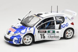 Peugeot 206 WRC #15 G. Panizzi / H. Panizzi WRC 1999 Solido 1:18 9016 Diecast — photo 2 of 8
