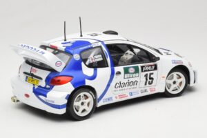 Peugeot 206 WRC #15 G. Panizzi / H. Panizzi WRC 1999 Solido 1:18 9016 Diecast — photo 3 of 8