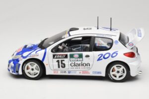 Peugeot 206 WRC #15 G. Panizzi / H. Panizzi WRC 1999 Solido 1:18 9016 Diecast — photo 4 of 8