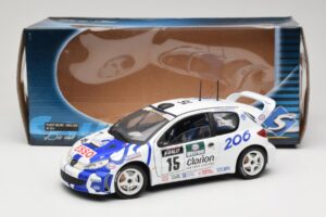 Peugeot 206 WRC #15 G. Panizzi / H. Panizzi WRC 1999 Solido 1:18 9016 Diecast — photo 8 of 8