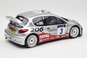 Peugeot 206 WRC #3 G. Panizzi / H. Panizzi Rally Tour de Corse 2002 Otto 1:18 OT1085 Resin — photo 2 of 6