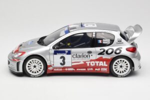 Peugeot 206 WRC #3 G. Panizzi / H. Panizzi Rally Tour de Corse 2002 Otto 1:18 OT1085 Resin — photo 3 of 6