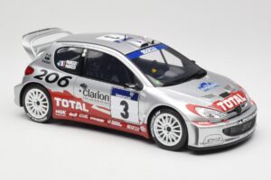 Peugeot 206 WRC #3 G. Panizzi / H. Panizzi Rally Tour de Corse 2002 Otto 1:18 OT1085 Resin — photo 4 of 6