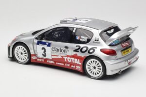 Peugeot 206 WRC #3 G. Panizzi / H. Panizzi Rally Tour de Corse 2002 Otto 1:18 OT1085 Resin — photo 5 of 6
