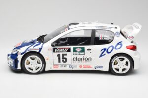 Peugeot 206 WRC G. Panizzi / H. Panizzi Tour de Corse 1999 Otto 1:12 G081 Resin — photo 3 of 6