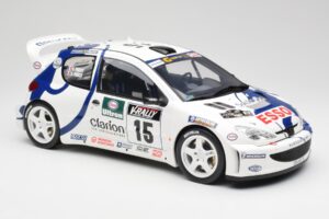 Peugeot 206 WRC G. Panizzi / H. Panizzi Tour de Corse 1999 Otto 1:12 G081 Resin — photo 4 of 6