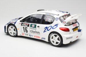 Peugeot 206 WRC G. Panizzi / H. Panizzi Tour de Corse 1999 Otto 1:12 G081 Resin — photo 5 of 6