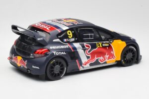 Peugeot 208 WRX #9 S. Loeb World RX of Belgium 2018 Otto 1:18 OT455 Resin — photo 2 of 6