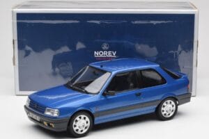Peugeot 309 GTi16 Miami Blue Norev 1:18 184881 Diecast — photo 6 of 6