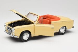 Peugeot 403 Cabriolet Sand Yellow Solido 1:18 8165 Diecast — photo 2 of 8