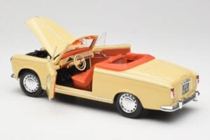 Peugeot 403 Cabriolet Sand Yellow Solido 1:18 8165 Diecast — photo 5 of 8