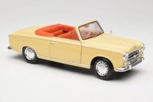 Peugeot 403 Cabriolet Sand Yellow Solido 1:18 8165 Diecast — photo 6 of 8