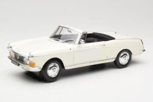 Peugeot 404 Cabriolet White Norev 1:18 184746 Diecast