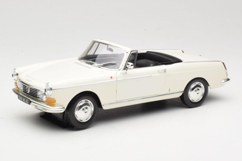 Peugeot 404 Cabriolet White Norev 1:18 184746 Diecast