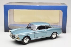 Peugeot 404 Coupe Blue Norev 1:18 184745 Diecast — photo 8 of 8