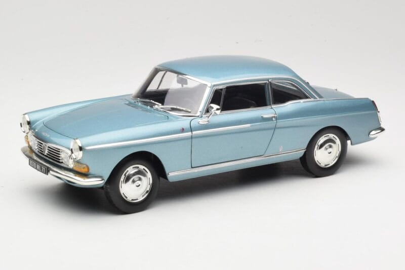 Peugeot 404 Coupe Blue Norev 1:18 184745 Diecast