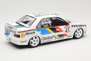 Peugeot 405 Mi16 #45 Team Peugeot Talbot Sport R. Gravett BTCC 1992 Otto 1:18 OT1141 Resin — photo 2 of 6
