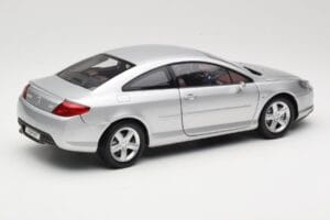 Peugeot 407 Coupe Silver Norev 1:18 184747 Diecast — photo 3 of 8