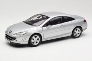 Peugeot 407 Coupe Silver Norev 1:18 184747 Diecast
