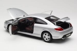 Peugeot 407 Coupe Silver Norev 1:18 184747 Diecast — photo 5 of 8