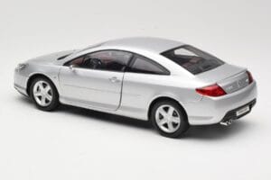 Peugeot 407 Coupe Silver Norev 1:18 184747 Diecast — photo 7 of 8